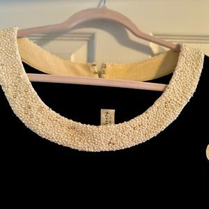 St John Evening Pearl beaded dress never worn